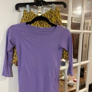 Girls Pink Chicken skirt and matching LA made kids top, 8Y